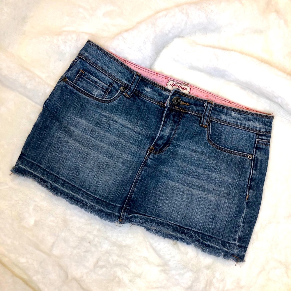 Jean Mini skirt from Forever 21